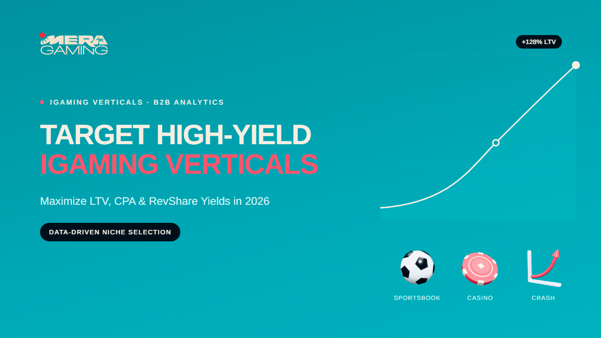 Targeting High-Yield Verticals: How To Choose Your Niche in iGaming