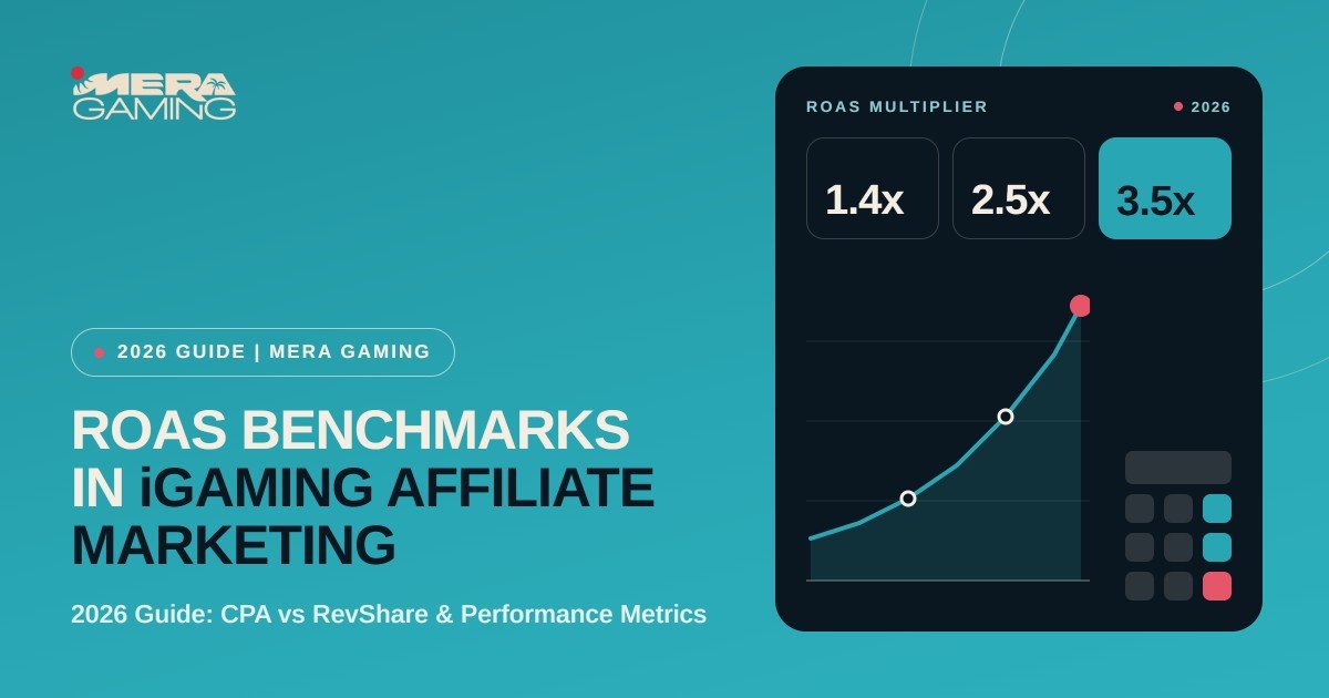 ROAS Benchmarks in iGaming Affiliation (2026 Guide)